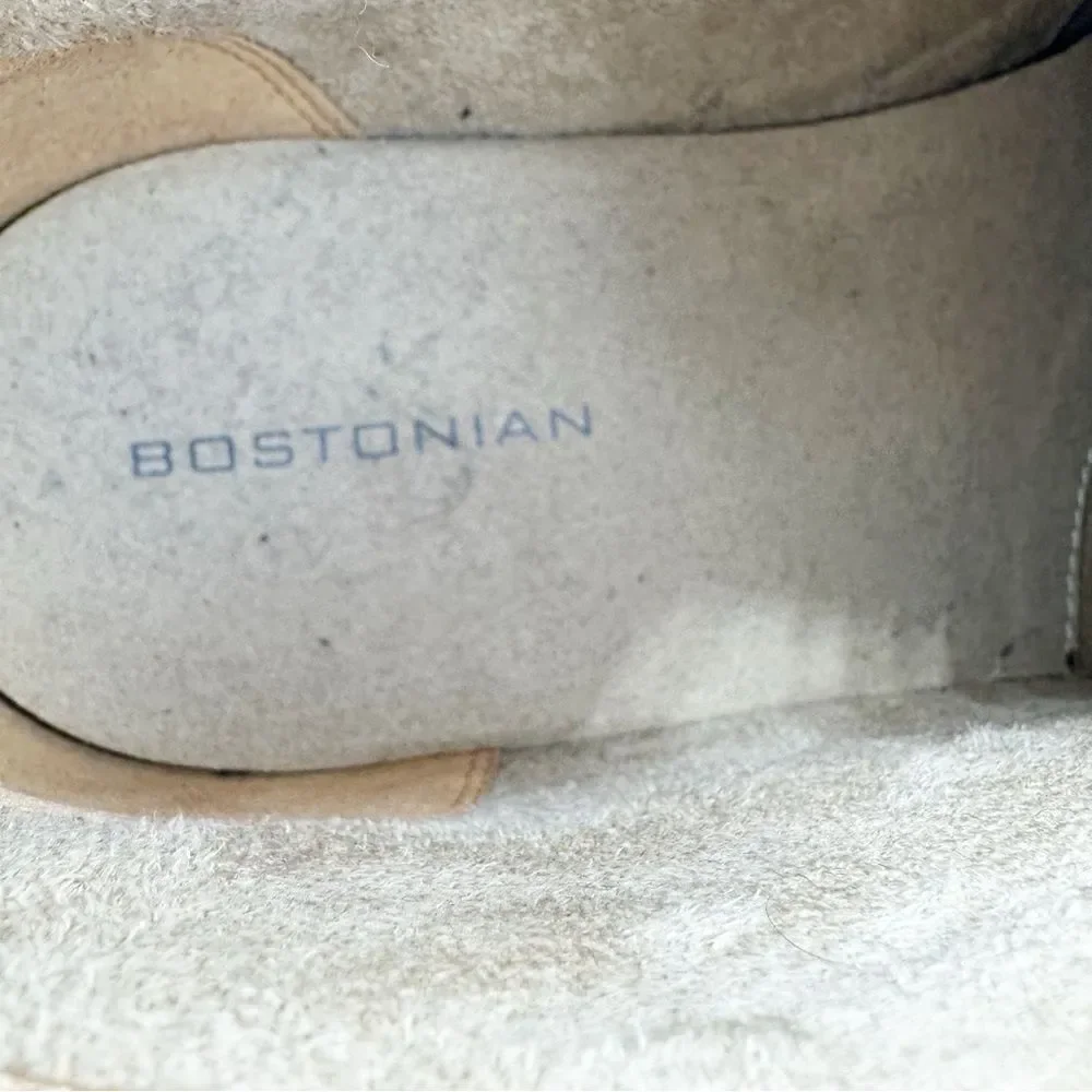 BOSTONIAN Leather Brently Style‎ Chukka Low Boot Shoe BLACK Mens Size 11.5